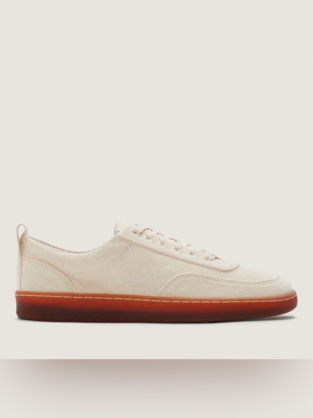EVERLANE TREAD-BARE SNEAKER in Canvas Men’s size 5 Women’s size 7
